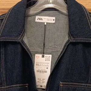 Zara Indigo Denim Jacket
